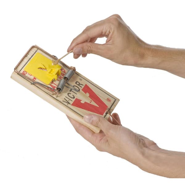 Victor - Plastic Wide Pedal Rat Snap Trap