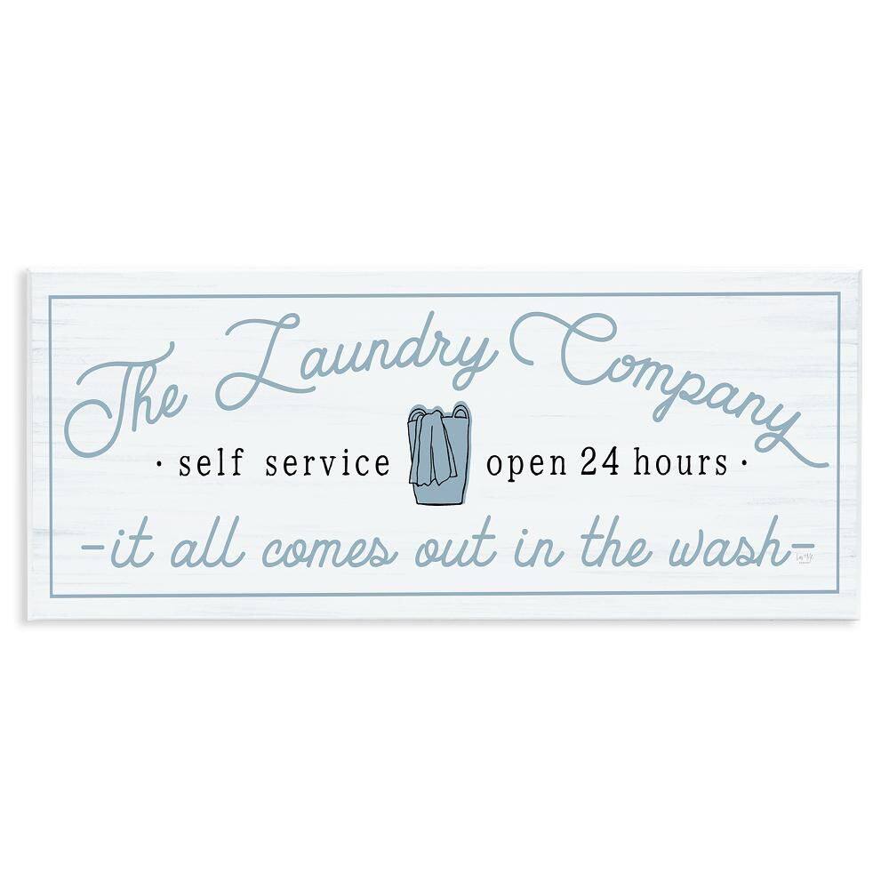 Laundry Company All Comes Out In Wash by Lux + Me Designs 1 Piece Unframed Typography Graphic Art Print 7 in. x 17 in. price history on PriceWatchPro