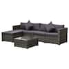 outsunny conversation set