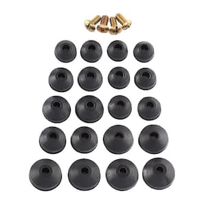 Assorted Beveled Rubber Faucet Washers (24-Pieces)