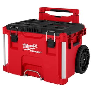 PACKOUT 22 in. Red Rolling Modular Tool Box - 2-S