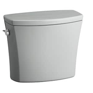 Kelston 1.28 GPF Single Flush Toilet Tank Only with AquaPiston Flushing Technology in Ice Grey