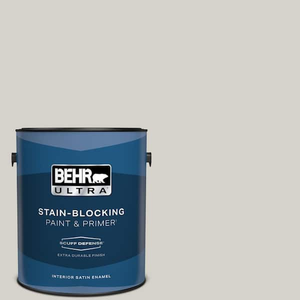 BEHR ULTRA 1 gal. #N370-2 Eon Extra Durable Satin Enamel Interior Paint & Primer