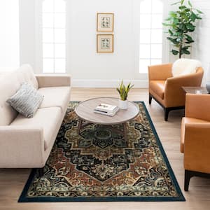 Remee Brown 7 ft. 6 in. x 10 ft. Area Rug
