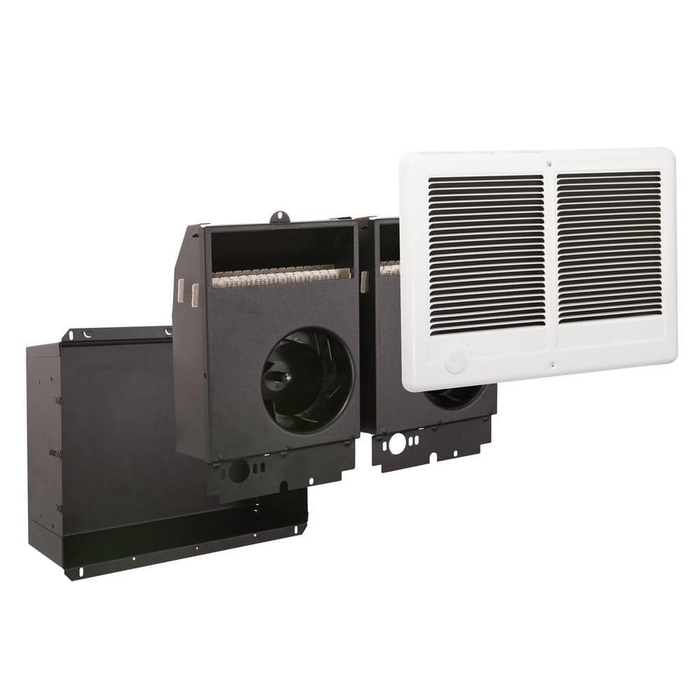 240/208-volt 4,000/3,000-watt Com-Pak Twin In-wall Fan-forced Electric Heater in White price history on PriceWatchPro