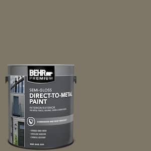 1 gal. #HDC-NT-05 Aged Olive Semi-Gloss Direct to Metal Interior/Exterior Paint