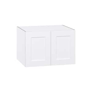 Wallace Painted Warm White Shaker Assembled Deep Wall Bridge Kitchen Cabinet (30 in. W x 20 in. H x 24 in. D)