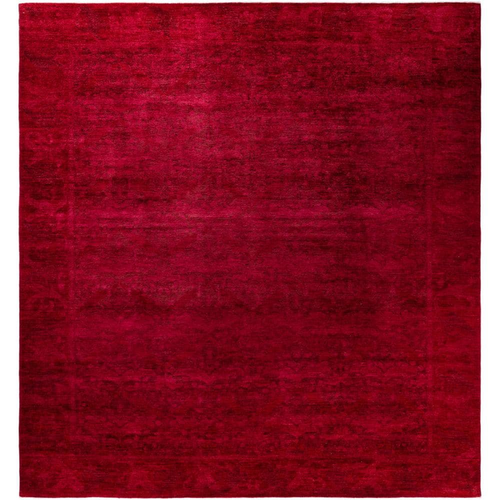 Fine Vibrance Red 9 X 12 Hand Knotted Wool Indoor Area Rug price history on PriceWatchPro