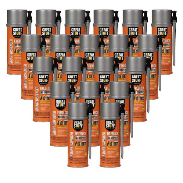 Smart Dispenser 12 oz. Fireblock Insulating Spray Foam Sealant (20 Pack)