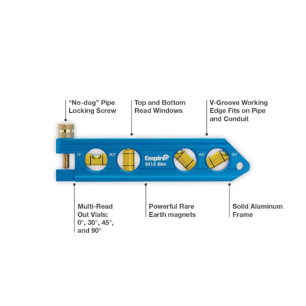 6 in. Billet Torpedo Level