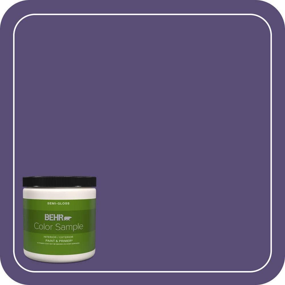 8 oz. #MQ5-42 Perpetual Purple Semi-Gloss Interior/Exterior Paint & Primer Color Sample price history on PriceWatchPro