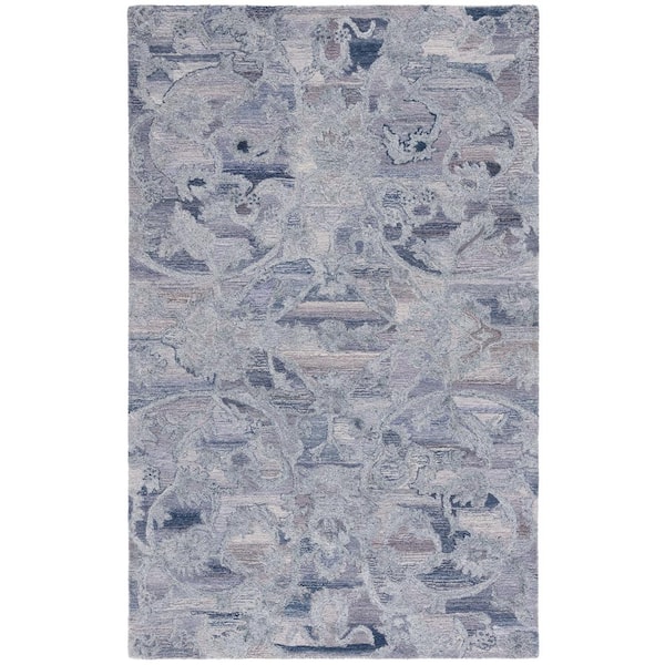 Anatolia 3 ft. x 5 ft. Violet/Purple Traditional Garden Area Rug