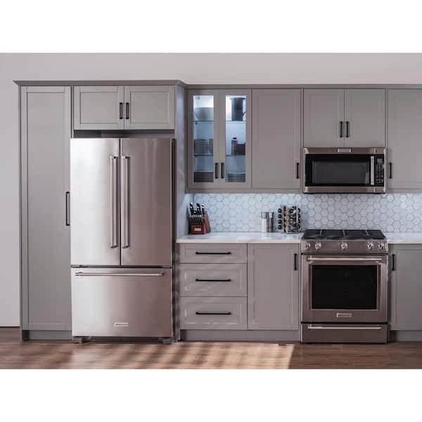 https://images.thdstatic.com/productImages/10e7e0c5-3e86-479f-8377-472ec90c8ad9/svn/gray-newage-products-assembled-kitchen-cabinets-82018-40_600.jpg