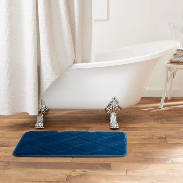 Ashler Runners Bathroom Rugs Long Non Slip Bathroom Rug Sets 2 Piece, Water  Absorbing Bath Mat Ultra Soft Shower Rugs, Plush Machine Wa