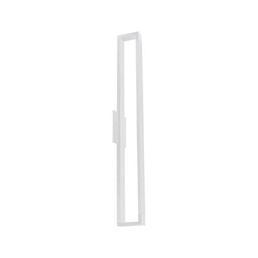 Swivel 31.5" White Aluminum LED Wall Sconce with Opal Diffuser