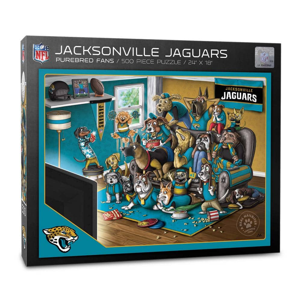 You The Fan Jacksonville Jaguars Retro Series Puzzle - 500 Pieces - Yahoo  Shopping