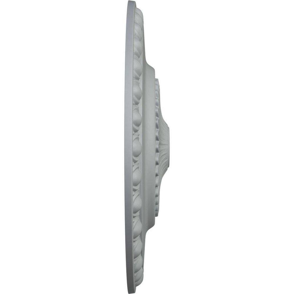 Primed White Polyurethane Lyon Ceiling Medallion 23.5"