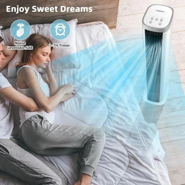 Adrinfly 4-Speed No Heat BTU 3-in-1 Portable Air Conditioner