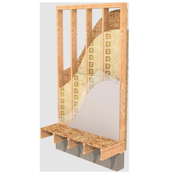 R-15 Comfortbatt 3-1/2 in. x 15 in. x 47 in. Fire Resistant Stone Wool Insulation Batt (59.7 sq. ft.)