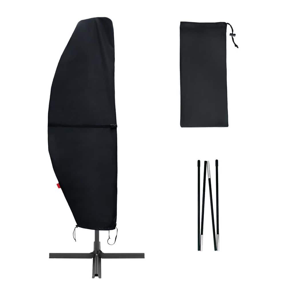 Patio Umbrella Cover with Support Pole Fits Market Umbrella 12 ft. to 14 ft. Waterproof 600D Heavy Duty Umbrella Covers price history on PriceWatchPro