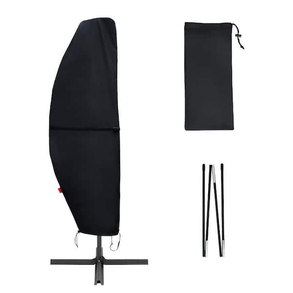 12 ft patio umbrella cover Durable for 9-12ft Cantilever Umbrellas Measuring approximately 12.2 x 9.65 x 2.36 in TACILIP Outdoor, Umbrella Cover Oxford