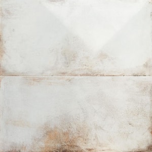Angela Harris Fuller White 23.62 in. x 47.24 in. Polished Porcelain Floor and Wall Tile (15.49 sq. ft./Case)