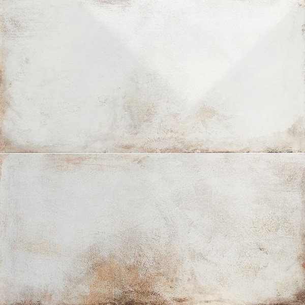 Ivy Hill Tile Angela Harris Fuller White 23.62 in. x 47.24 in. Polished Porcelain Floor and Wall Tile (15.49 sq. ft./Case)