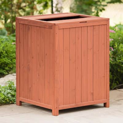 Trash Can Storage Outdoor, Outdoor Trash Can Storage Cabinet