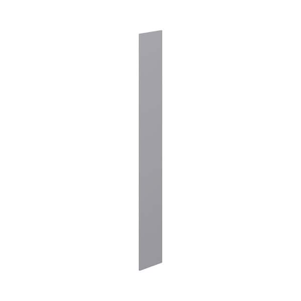 J COLLECTION Roseland 14 in. W x 96 in. H Pantry Cabinet End Panel in Slate Gray