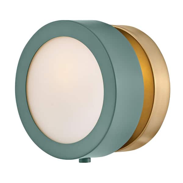 Mercer 1-Light Sage Green Sconce