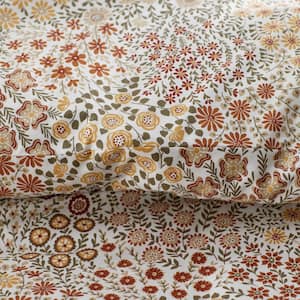 Company Cotton Adley Ditsy Floral Percale Duvet Cover