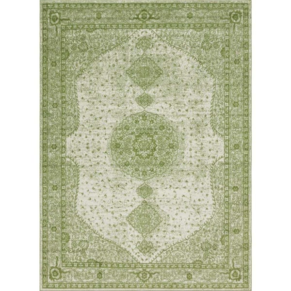 Unique Loom Bromley Midnight Green 9' 0 x 12' 2 Area Rug