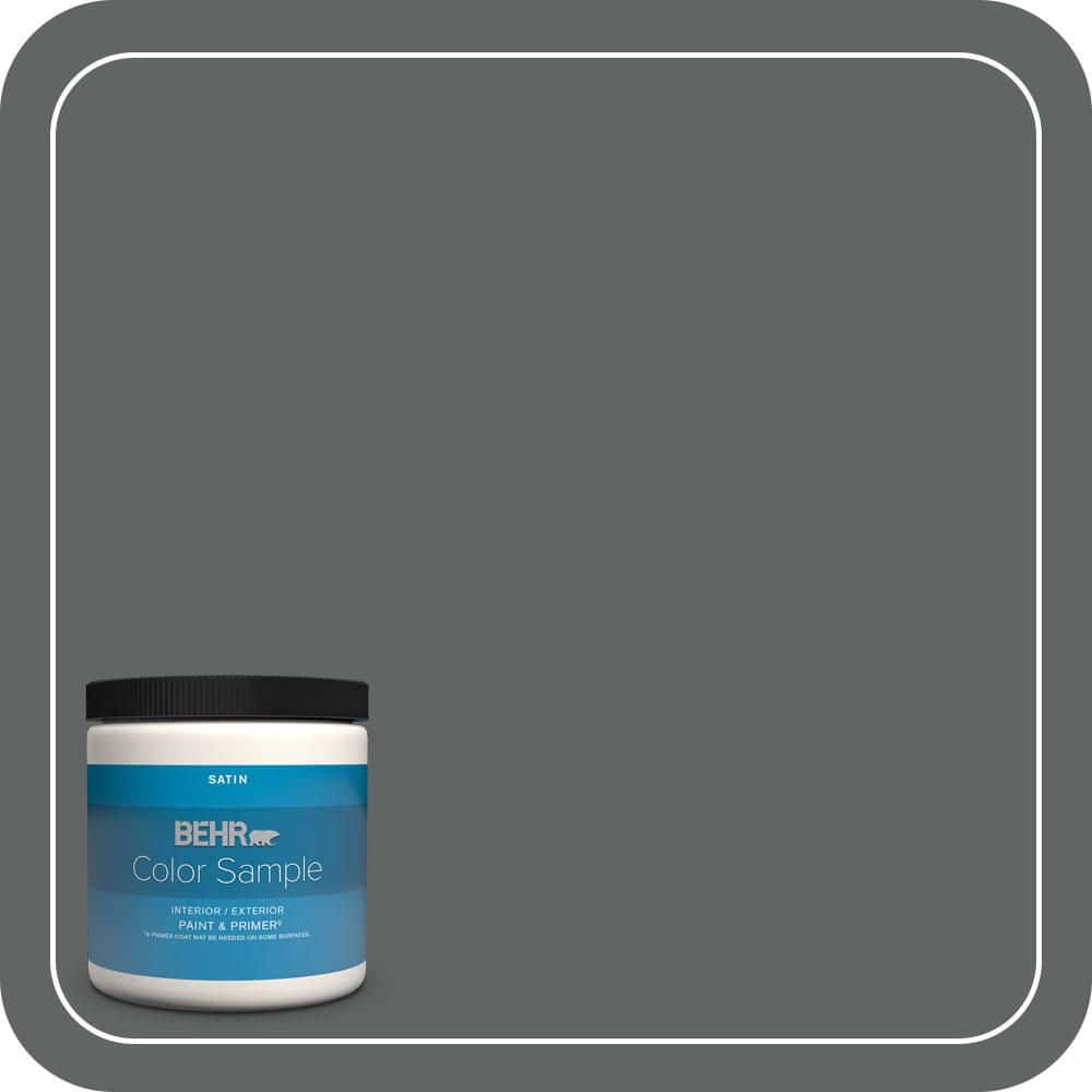 8 oz. Home Decorators Collection #HDC-MD-28 Cordite Satin Enamel Interior/Exterior Paint & Primer Color Sample price history on PriceWatchPro