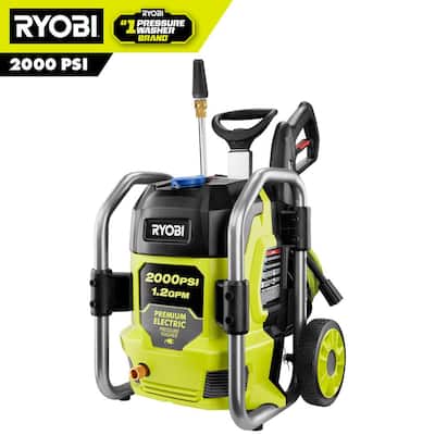 2000 PSI 1.2 GPM Cold Water Electric Pressure Washer