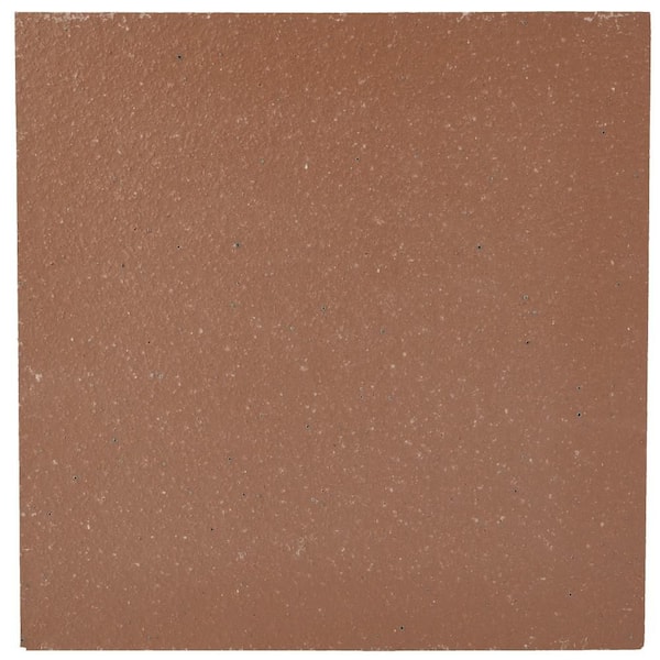 Lincoln Quarry Mayflower Red 8 in. x 8 in. Ceramic Floor and Wall Take Home Tile Sample