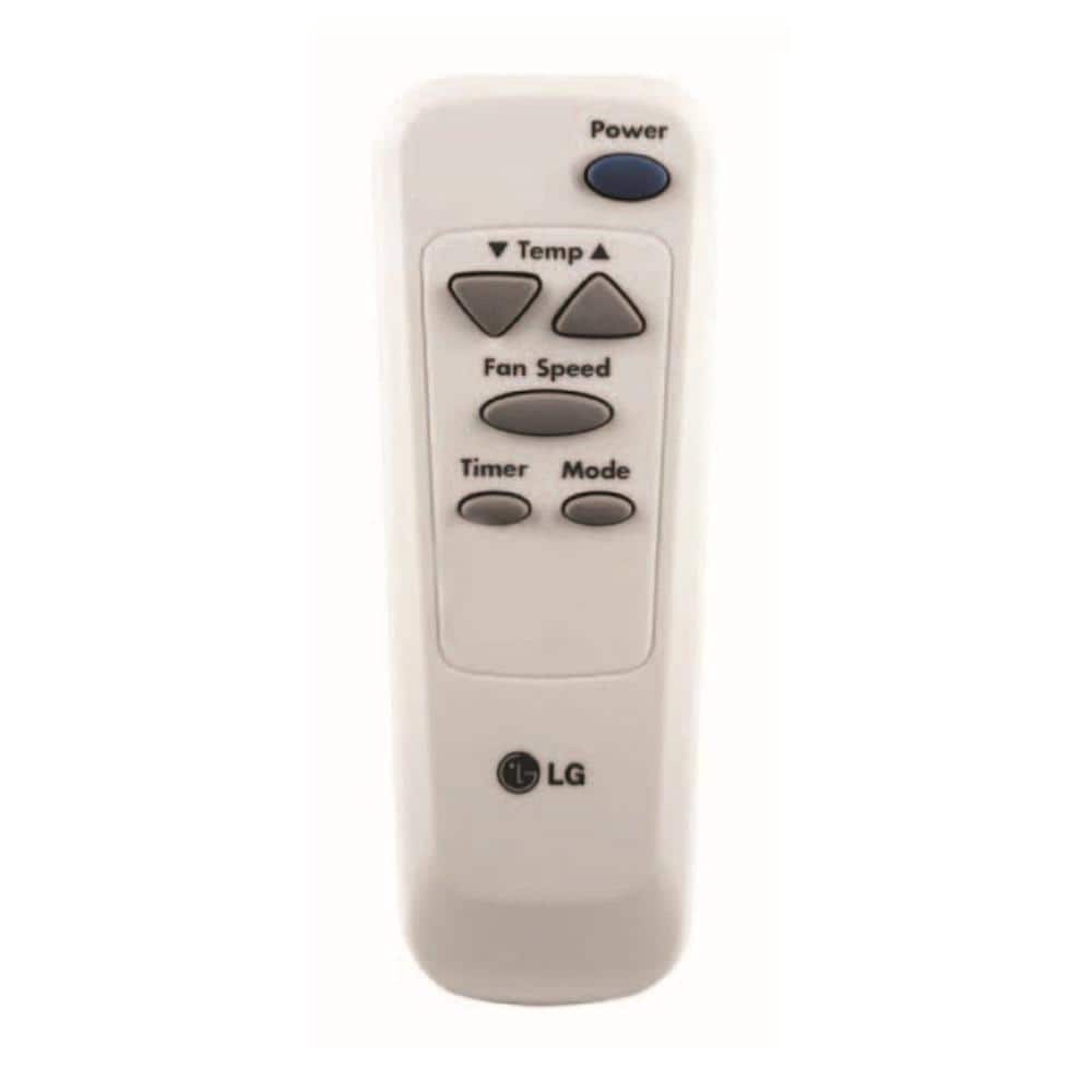 White 9,800 BTU Through-the-Wall Air Conditioner with Remote Control