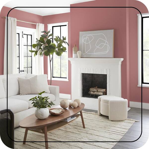 vernie red-gerbera-behr-marquee-paint
