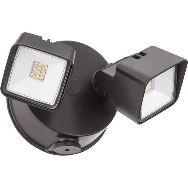 Lithonia Lighting Bronze Integrated LED Dusk-to-Dawn Security Light Lithonia Lighting Bronze Integrated LED Dusk-to-Dawn Security Light
