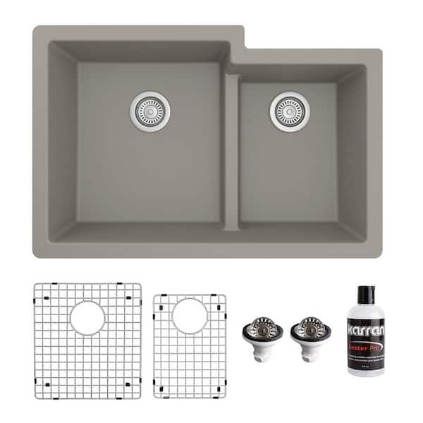 https://images.thdstatic.com/productImages/10ee42f7-9df1-491b-af85-184e3b84d6f9/svn/concrete-karran-undermount-kitchen-sinks-qu-811-cn-pk1-64_600.jpg