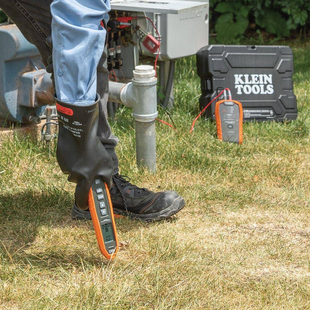 Advanced Orange and Black Circuit Tracer Kit with Digital Display