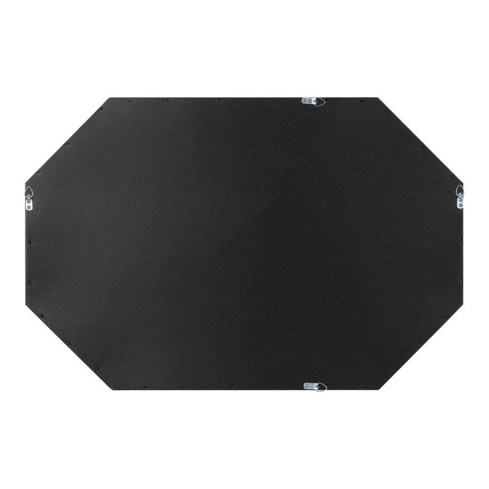 Glamorous Gold Oblong Octagon Full-Length Mirror 24x36