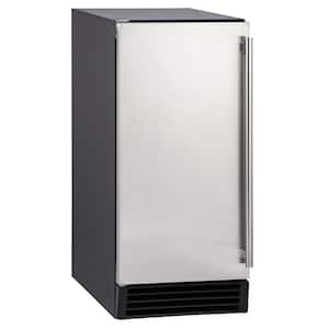 65 lbs. Freestanding or Built-In Premium Compact Ice Machine Maker in Stainless Steel
