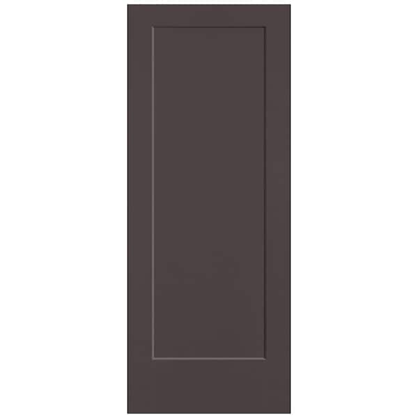 Masonite 32 in. x 80 in. 1-Panel Lincoln Park Single Bore Solid Core Willow Wood Molded Composite Interior Door Slab