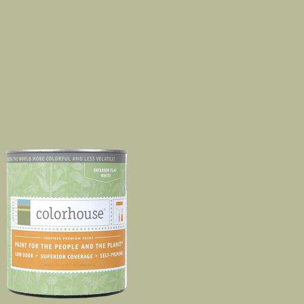 Colorhouse 1 qt. Glass .03 Flat Interior Paint