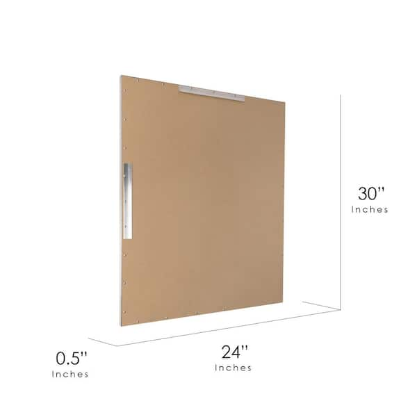 18x24 inch-Drawing Board, Plain Edge-Light Brown