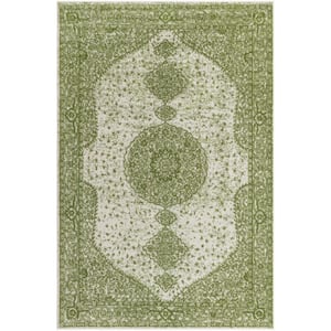 Bromley Midnight Green 6 ft. x 9 ft. Area Rug