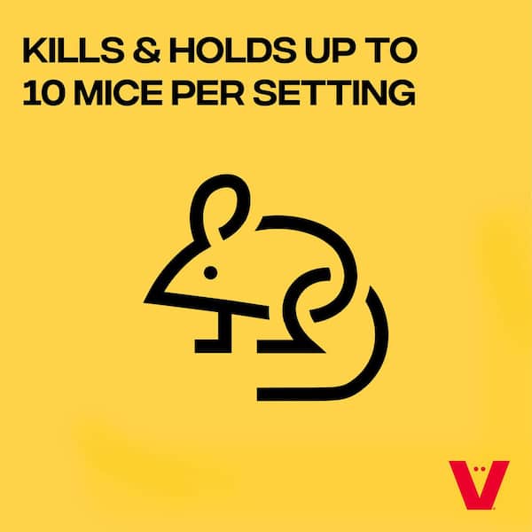 Victor® Smart-Kill Electronic Mouse Trap - 3 Traps