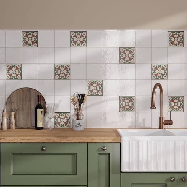 Terralis 0.6 in. x 12 in. Glossy Pearl White Porcelain Bullnose Trim Wall and Floor Tile (0.5 sq. ft./Case) 10-Pack