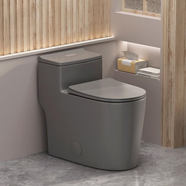 Yingze 12 inch 1-piece 1.1/1.6 GPF Dual Flush Rectangular Shaped