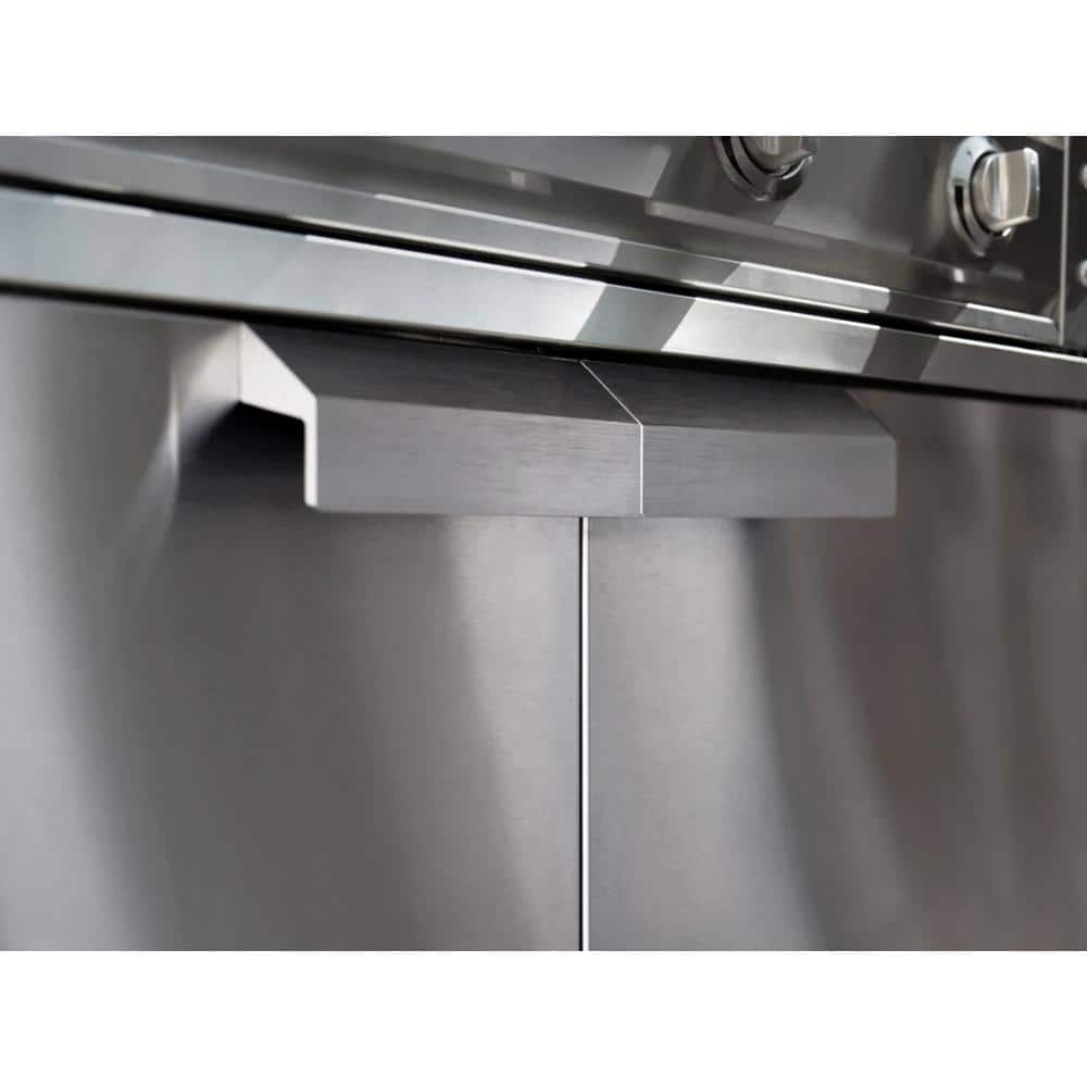 Stainless Steel Outdoor Kitchen Cabinet Set with Sink and Grill Cabinet